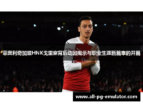 菲奥利奇加盟HNK戈里察背后动因揭示与职业生涯新篇章的开篇 菲奥利奇加盟HNK戈里察背后动因揭示与职业生涯新篇章的开篇