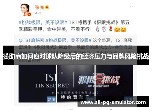 赞助商如何应对球队降级后的经济压力与品牌风险挑战 赞助商如何应对球队降级后的经济压力与品牌风险挑战